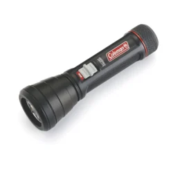 Coleman BatteryGuard™ 250M Flashlight -Outdoor Camping Store 07 2000032707 coleman 250m batteryguard flashlight angle