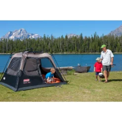Coleman 4-Person Cabin Camping Tent With Instant Setup 14 Coleman 4-Person Cabin Camping Tent With Instant Setup -Outdoor Camping Store 2000007830 LS