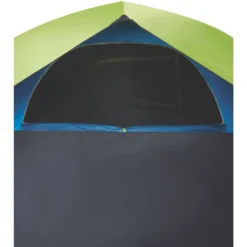 Coleman 4-Person Dark Room Sundome Tent 17 Coleman 4-Person Dark Room Sundome Tent -Outdoor Camping Store 2000032253 coleman dark room tent 4p interior side window unzipped green turquoise detail 1