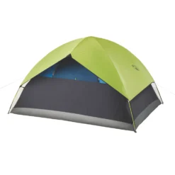 Coleman 4-Person Dark Room Sundome Tent 13 Coleman 4-Person Dark Room Sundome Tent -Outdoor Camping Store 2000032253 coleman dark room tent 4p with rain fly green turquoise from behind right angle 1