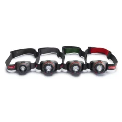 Coleman 300 Lumens LED Headlamp With BatteryGuard™ 13 Coleman 300 Lumens LED Headlamp With BatteryGuard™ -Outdoor Camping Store 2000032701 2000032702 2000032703 2000032704 coleman batteryguard headlamp all sizes all colors light off straight on 1