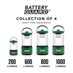 Coleman 1000 Lumens LED Lantern With BatteryGuard™, Green 13 Coleman 1000 Lumens LED Lantern With BatteryGuard™, Green -Outdoor Camping Store 2000033983 6 ATF