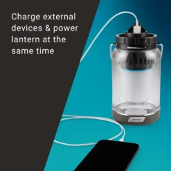 Coleman OneSource™ 600 Lumens LED Lantern & Rechargeable Lithium-Ion Battery -Outdoor Camping Store 2000035451 OneSource ATF 6 1