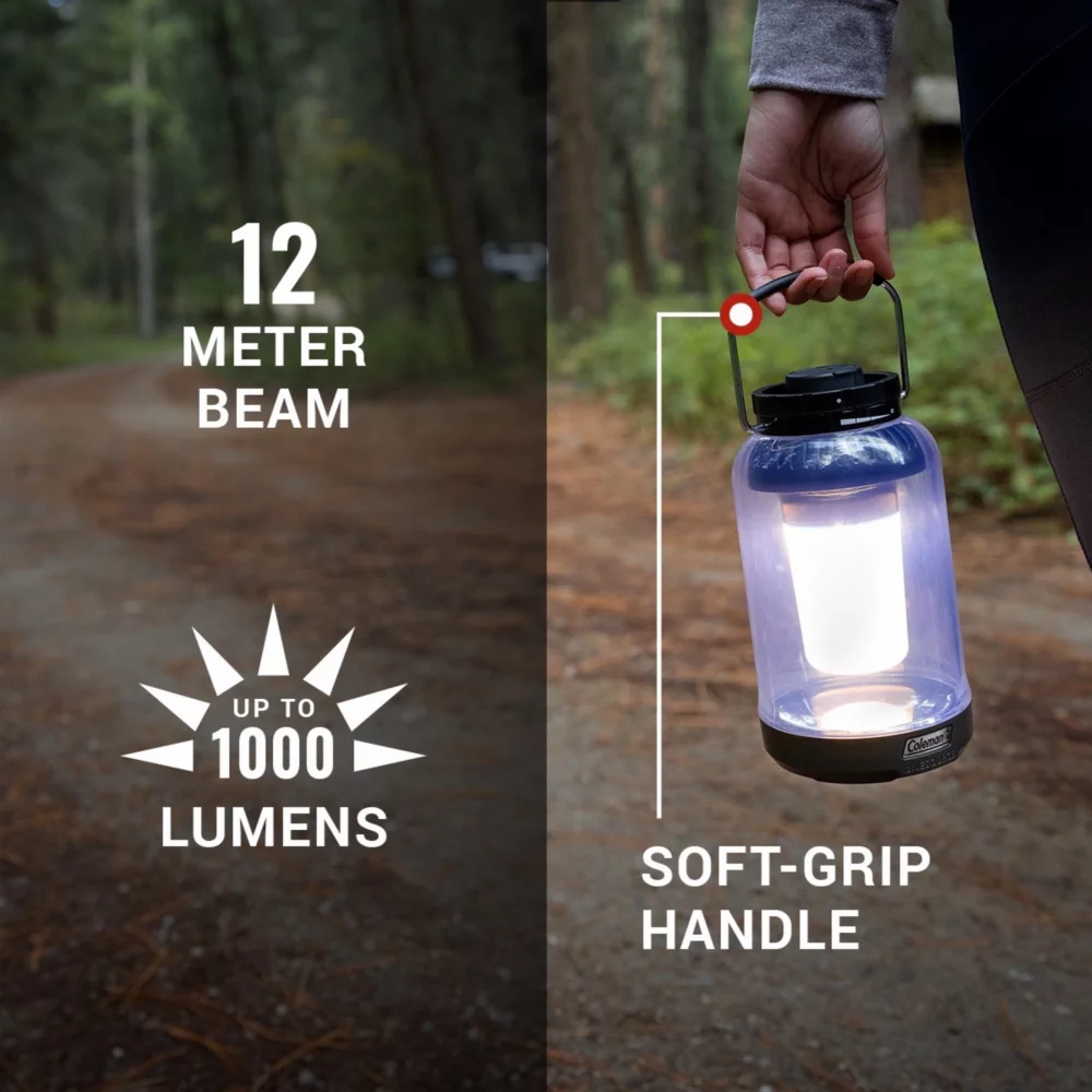 Coleman OneSource™ 1000 Lumens LED Lantern & Rechargeable Lithium-Ion Battery 5 Coleman OneSource™ 1000 Lumens LED Lantern & Rechargeable Lithium-Ion Battery - Image 3