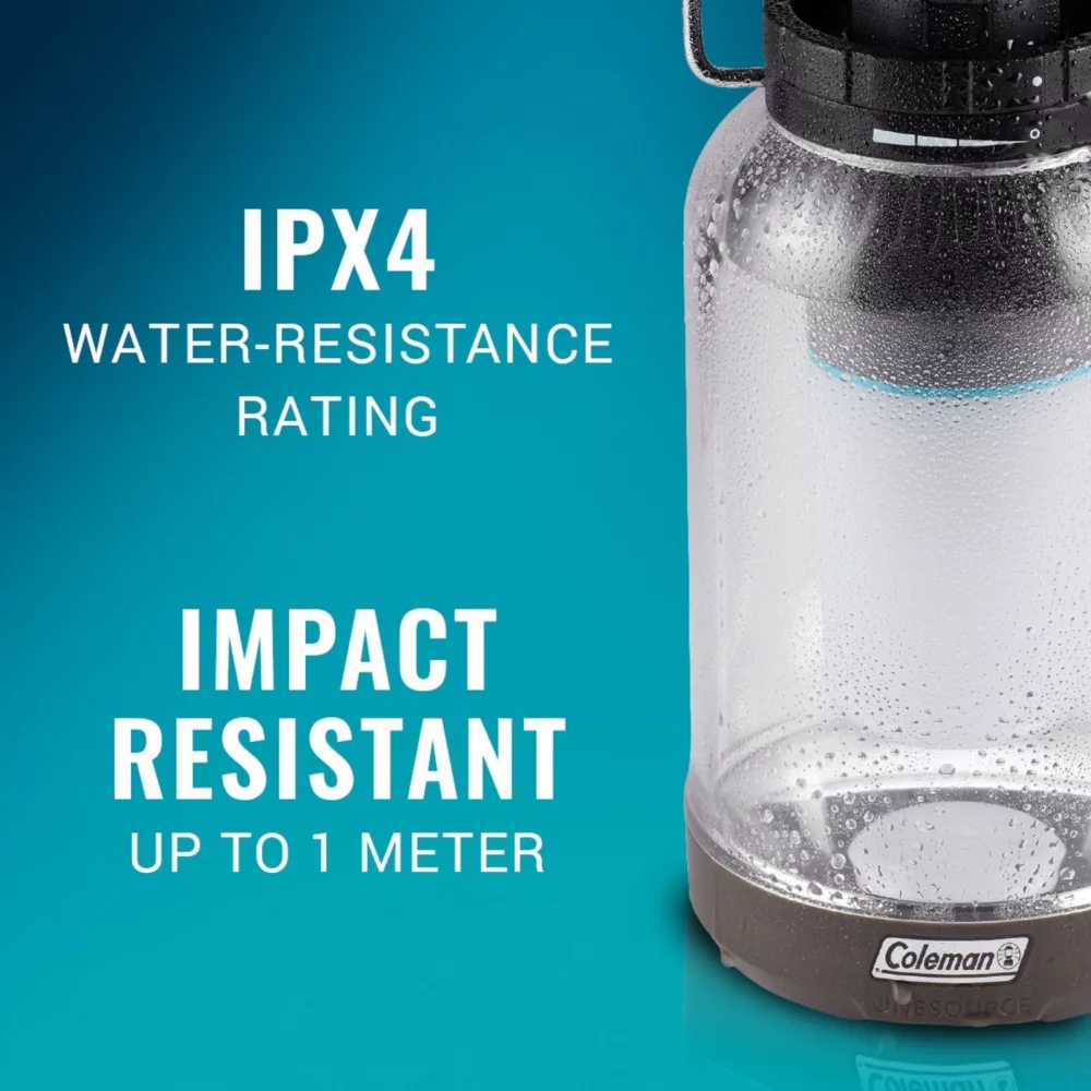 Coleman OneSource™ 1000 Lumens LED Lantern & Rechargeable Lithium-Ion Battery 6 Coleman OneSource™ 1000 Lumens LED Lantern & Rechargeable Lithium-Ion Battery - Image 4