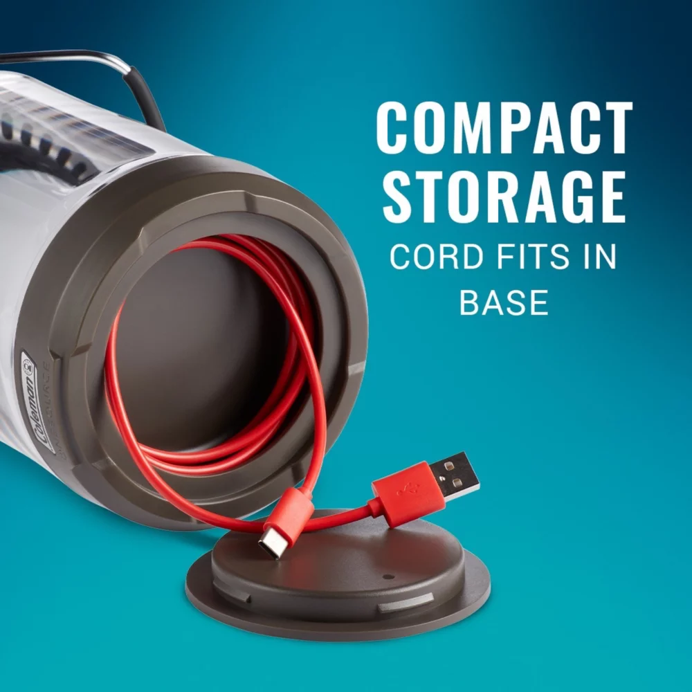 Coleman OneSource™ 1000 Lumens LED Lantern & Rechargeable Lithium-Ion Battery 8 Coleman OneSource™ 1000 Lumens LED Lantern & Rechargeable Lithium-Ion Battery - Image 6