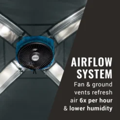 Coleman OneSource™ Rechargeable 4-Person Camping Dome Tent With Airflow System & LED Lighting 11 Coleman OneSource™ Rechargeable 4-Person Camping Dome Tent With Airflow System & LED Lighting -Outdoor Camping Store 2000035457 OneSource ATF 3 1