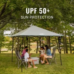 Coleman OneSource™ 10 X 10 Canopy Shelter With LED Lighting & Rechargeable Battery -Outdoor Camping Store 2000035460 OneSource ATF 5 1