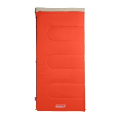 Coleman Oak Point™ 30 Big And Tall Sleeping Bag, Orange -Outdoor Camping Store 2000035890 Coleman 2020 US StraightOn Zipped RET