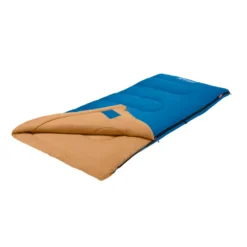 Coleman Brazos™ 20°F Sleeping Bag, Blue 8 Coleman Brazos™ 20°F Sleeping Bag, Blue -Outdoor Camping Store 2000035893 Coleman 2020 US Angled RET Open20sleeping20bag