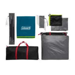 Coleman 6-Person Dark Room™ Skydome™ Camping Tent -Outdoor Camping Store 2000035971 2000036529 5 Laydown 1