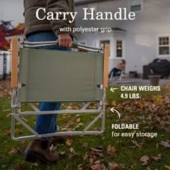 Coleman Living Collection Flat-Fold Chair -Outdoor Camping Store 2149983 LivingCollection Flat FoldChair ATF3