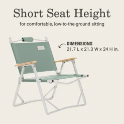 Coleman Living Collection Flat-Fold Chair -Outdoor Camping Store 2149983 LivingCollection Flat FoldChair ATF4