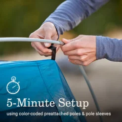 Coleman Skydome™ 6-Person Screen Room Camping Tent With Dark Room™ Technology -Outdoor Camping Store 2155647 ATF3