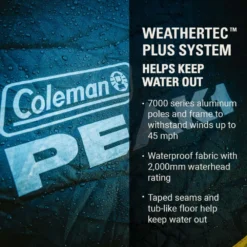 Coleman PEAK1™ 3-Person Backpacking Tent​ -Outdoor Camping Store 2155772 ATF2