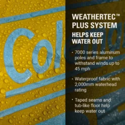 Coleman PEAK1™ 4-Person Dome Tent​ -Outdoor Camping Store 2155774 ATF2