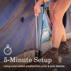 Coleman Skydome™ XL 10-Person Camping Tent With Dark Room™ Technology -Outdoor Camping Store 2155783 ATF3