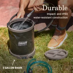 Coleman OneSource Rechargeable Built-In Pump Camp Shower Sprayer -Outdoor Camping Store 2156373 ATF3