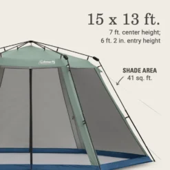 Coleman Skylodge™ 15 X 13 Instant Screen Canopy Tent -Outdoor Camping Store 2156417 ShelterSkylodgeScreenhouse 15x13 ATF6