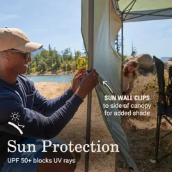 Coleman OASIS™ 10 X 10 Canopy With Sun Wall -Outdoor Camping Store 2156418 OasisLite10x10CanopySunWallMoss ATF5