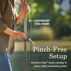 Coleman OASIS™ Lite 10 X 10 Canopy With Sun Wall -Outdoor Camping Store 2156421 OasisLite10x10CanopySunWallBlack ATF3