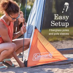 Coleman Skyshade™ 8 X 8 Screen Dome Canopy -Outdoor Camping Store 2156422 ShelterSkyshadeScreendome8x8 Fog ATF4