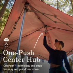 Outdoor Camping Store -Outdoor Camping Store 2157497 OasisLite7x7CanopyRed ATF2