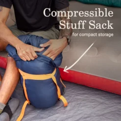 Coleman Big Bay™ 20° Big & Tall Contour Sleeping Bag -Outdoor Camping Store 2158165 ATF4