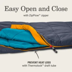 Coleman Big Bay™ 20° Big & Tall Contour Sleeping Bag -Outdoor Camping Store 2158165 ATF5