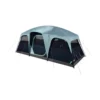 Coleman Sunlodge™ 8-Person Camping Tent, Blue Nights -Outdoor Camping Store 8P20CABIN20CONVENTIONAL Blue20Nights 3 Front Angle Fly20On Windows20Down Room20Divider20Open