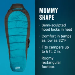 Coleman OneSource™ Heated Sleeping Bag & Rechargeable Battery 12 Coleman OneSource™ Heated Sleeping Bag & Rechargeable Battery -Outdoor Camping Store Coleman 2000037151 OneSource HeatedSleepingBag ATF5