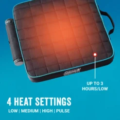 Coleman OneSource™ Heated Chair Pad & Rechargeable Battery -Outdoor Camping Store Coleman 2000037153 OneSource HeatedChairPad ATF3