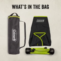 Coleman Mantis Space-Saving Full-Size Low-Profile Chair -Outdoor Camping Store Coleman 2000037227 LowProfileChair ATF8