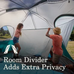 Coleman Blue Springs II™ 8-Person Camping Tent -Outdoor Camping Store Coleman BlueSpringsTents 8P StormGray ATF3