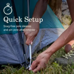 Coleman Blue Springs II™ 8-Person Camping Tent -Outdoor Camping Store Coleman BlueSpringsTents 8P StormGray ATF5