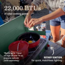 Coleman Cascade™ 222 2-Burner Camping Stove 14 Coleman Cascade™ 222 2-Burner Camping Stove -Outdoor Camping Store Coleman Cascade 222 2BurnerCampingStove ATF6