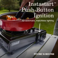 Coleman Classic 1-Burner Butane Camping Stove -Outdoor Camping Store Coleman Classic 1BurnerButaneCampingStove ATF5