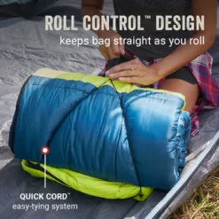 Coleman Kompact™ 40°F Big & Tall Contour Sleeping Bag 13 Coleman Kompact™ 40°F Big & Tall Contour Sleeping Bag -Outdoor Camping Store Coleman SleepingBagContour40D Space ATF6