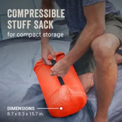 Coleman Kompact™ 40°F Rectangle Sleeping Bag -Outdoor Camping Store Coleman SleepingBagRectangle 40D TigerLily ATF3