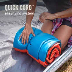 Coleman Kompact™ 40°F Rectangle Sleeping Bag -Outdoor Camping Store Coleman SleepingBagRectangle 40D TigerLily ATF6