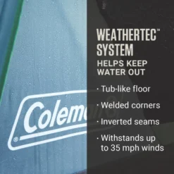 Coleman Sunlodge™ 10-Person Camping Tent, Blue Nights -Outdoor Camping Store Coleman Sunlodge 8P BlueNights ATF3 1