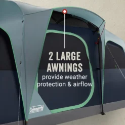 Coleman Sunlodge™ 10-Person Camping Tent, Blue Nights -Outdoor Camping Store Coleman Sunlodge BlueNights ATF5 1