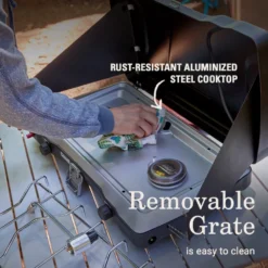 Coleman Triton™+ 2-Burner Propane Gas Camping Stove -Outdoor Camping Store Coleman Triton 2BurnerPropaneGasCampingStove ATF5