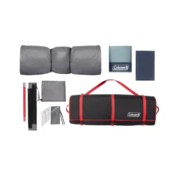 Coleman Skylodge™ 10-Person Instant Camping Tent With Screen Room, Blue Nights -Outdoor Camping Store Tent10P Inst ESR BN Overhead Content Edited