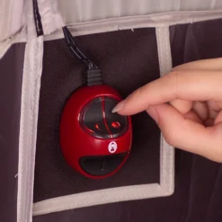 Coleman Signature Prairie Breeze™ 9-Person Tent -Outdoor Camping Store inset CPXIlluminatedWallSwitch